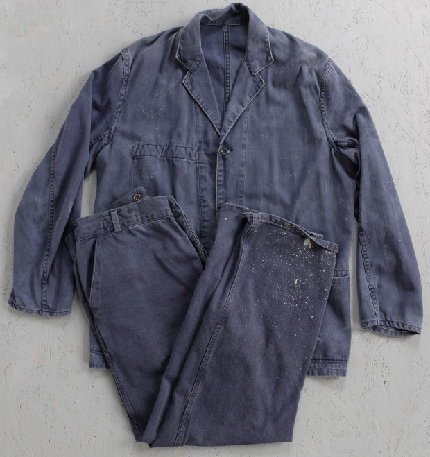 1940s / 50s 'Civic Overalls' Faded Work Suit 