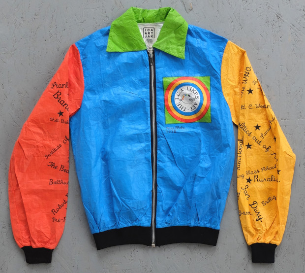 1980s Peter Blake ICA Art Paper Bomber Jacket (02175)