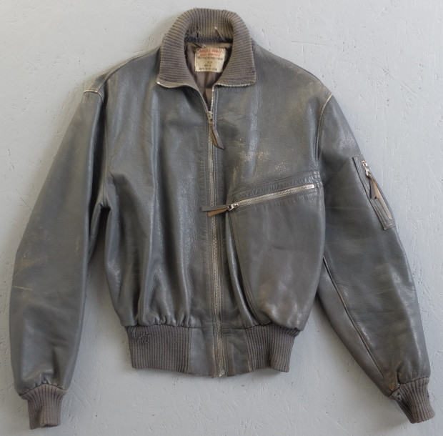 WW2 Grey Goathide German Flying Jacket 