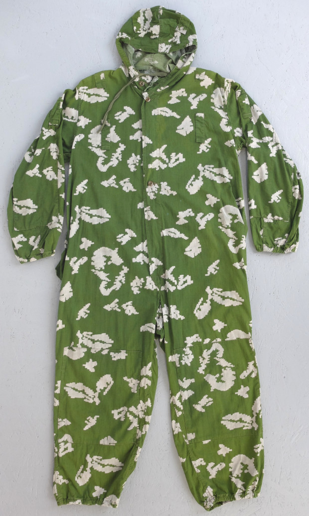 1960s Russian Snipers Camouflage Hooded All-in-one 